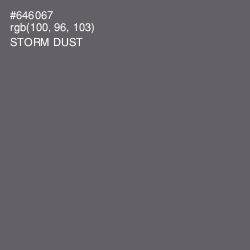 #646067 - Storm Dust Color Image